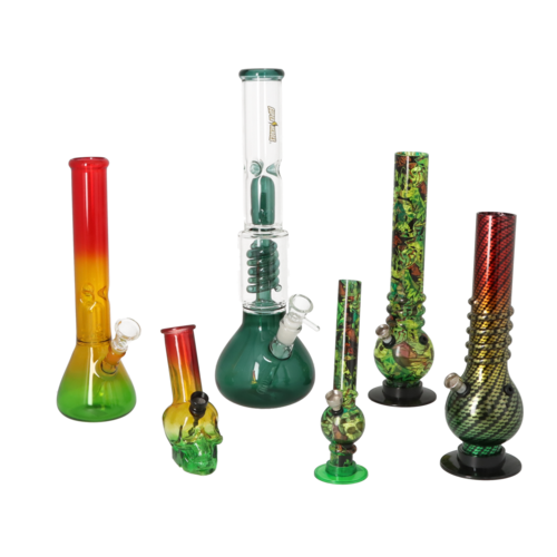 Acrylic bongs & glass bongs