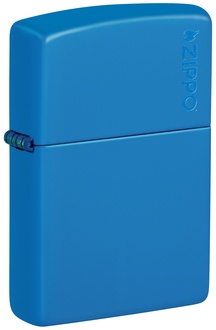 Zippo 60006627 Sky Blue Matte with Zippo Logo