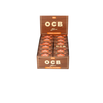 OCB Virgin Rolls Slim Black, 5 Meter