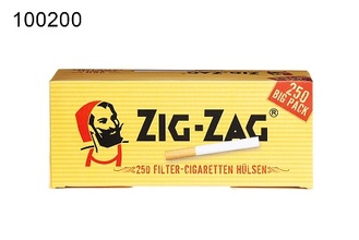 Zig Zag tube 250pcs. carton 40 box / palette 960