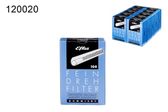 Efka Drehfilter blau 8mm, Packung á 100 Filter