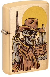 Zippo 60006579 Wild West Skeleton 