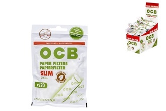 OCB paper filter Slim 6mm, bag of 120 filters