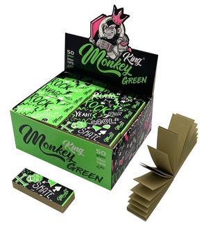 Monkey King Tips Green, 50 Heftchen á 50 Blatt