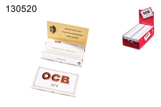 OCB No.4 white 100 sheets