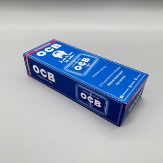 OCB Blau Gummizug, 100 Blatt