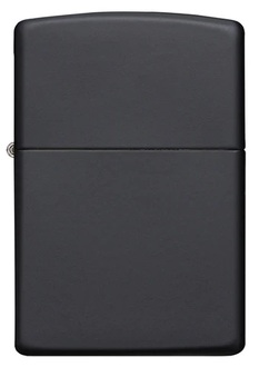 Zippo 60005770 black matte brass out Bottom