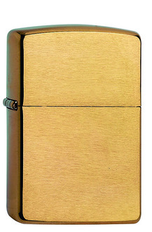 Zippo 60001165 Brass brushed