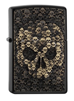 Zippo 2005334 Skulls in Skull