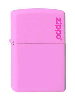 Zippo 60001206 pink matte Logo