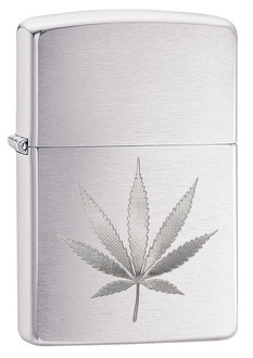 Zippo 60003698 Cannabis Leaf Engraved