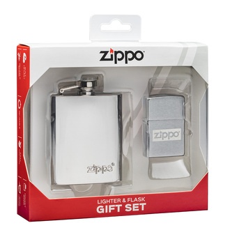 Zippo 60005681 Flask and Lighter Gift Set