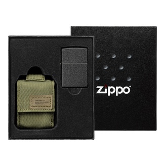 Zippo 60005676 Molle Pouch OD Green + Lighter Gift Set