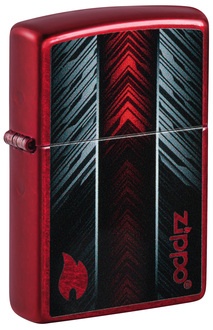 Zippo 60006143 Red and Gray Zippo