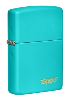 Zippo 60005827 49454 Flat Turquoise Zippo Lasered