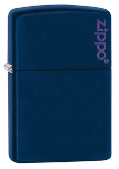 Zippo 60001569 Navy Blue Matte w/Logo