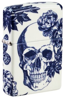 Zippo 60007067 49193 Floral Skull 