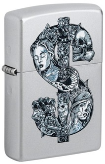 Zippo 60006999 205 Tattoo Dollar 