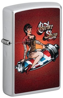 Zippo 60007026 205 Barber Shop Pin-Up 