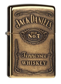 Zippo 60001212 JD Label brass