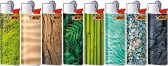 Bic J25 Disposable Lighters Mini Nature