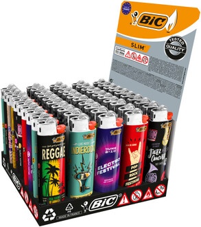 Bic Disposable Lighter J23 Hearts