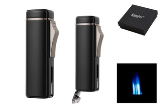 Eurojet Lighter 3xJet/Cigar Punch Black