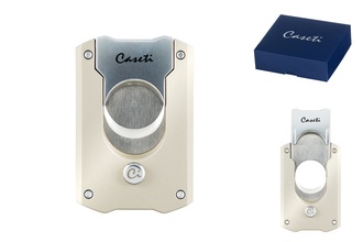 Caseti Cigar Cutter chrom matt/titan, Ring 53