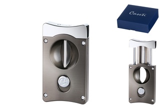 Caseti cigar cutter V-Blade Dark Gun Anthrazit