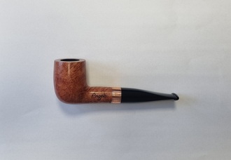 Angelo Pipe straight Natural Copper Ring