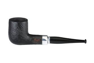 Angelo pipe Black Rustik Straight with Ring