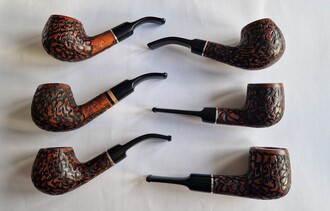 Angelo Pfeife Maxi Rustic Briar 9mm