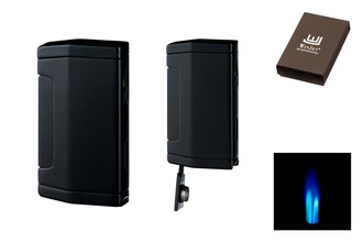 Winjet premium lighter Black 2xJet+Punch