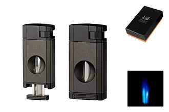 Winjet premium lighter black 2xJet+V Cut