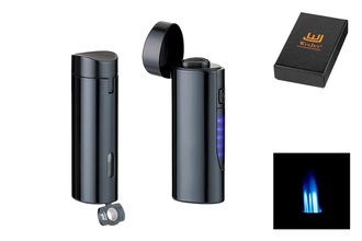 Winjet premium lighter Jet+Punch Black with electric ignition