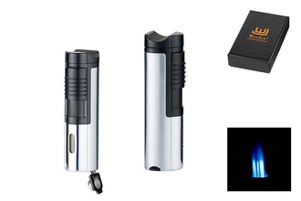 Winjet premium lighter Jet+Punch chrom silver