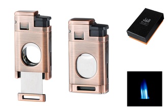 Winjet premium lighter 3xJet+copper chrom with cutter ring 58