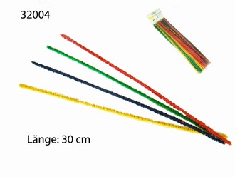 Angelo Pfeifenreiniger bunt 30cm für Lesepfeifen, 25er Beutel