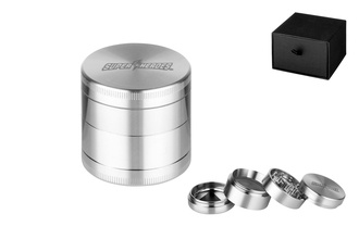 Super Heroes Grinder Stainless Steel 4 Parts 43mm