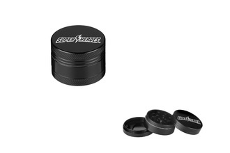 Super Heroes Ceramic Grinder black 40mm 3 Parts