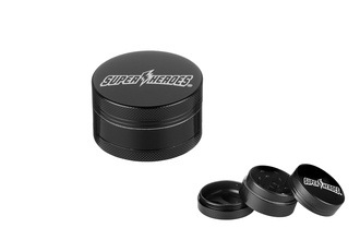 Super Heroes Ceramic Grinder black 50mm 3 Parts