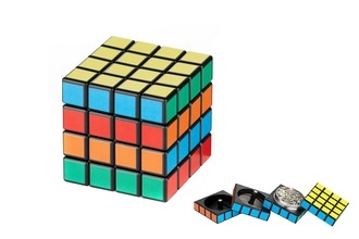 Super Heroes Grinder 4parts 58x58mm cube with magnet