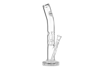 Dreamliner Glasbong Ice+Percolator, H. 33cm, Ø 3cm Chillum 14,5er Schliff