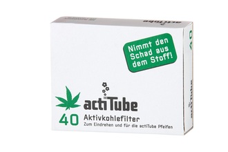 Acti Tube 8mm Filter Regular Schachtel a` 40 Filter