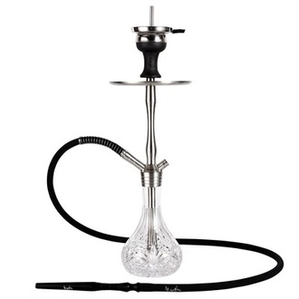 MVP 470 Shisha, flower, 1er, 50 cm, Edelstahl