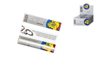 Bulldog King Size Silver Slim 50 booklets