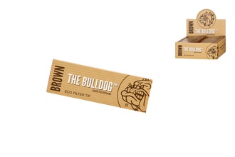 Bulldog Filter Tips brown 60x20mm