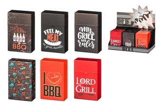 Clic Boxx Cigarette Box 20 pcs BBQ Desgins