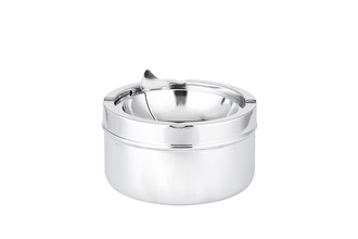 Angelo tipping ashtray, metal chrome, Ø 11cm