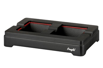 Angelo cigar ashtray, aluminium black lacquered inner tray can be used variably, 22x 14x 4cm